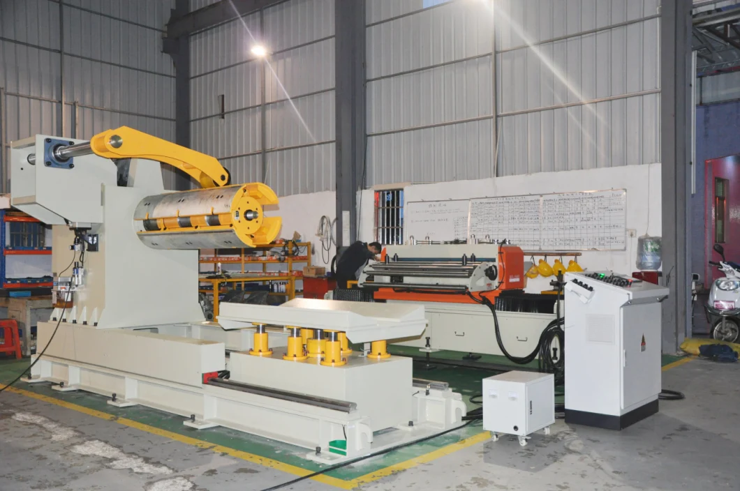 Nc Servo Zigzag Feeder Machine for Metal Circle Blanking Disc Cutting with Press Machine