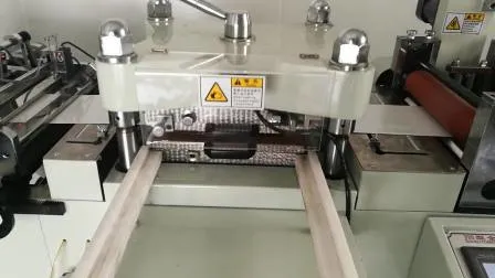 Automatic Vinyl Label Roll to Roll Flat Bed Die Cutting Machine with Laminating and Hot Foil