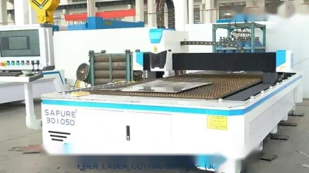 1000W 2000W 4000W 6000W Metal Sheet Plate or Circle Ellipse and Square Tube Pipe CNC Fiber Laser Cutting Machine